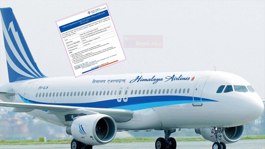 Himalayan airlines china to bring nepali